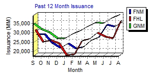 12 Month Issuance Graph